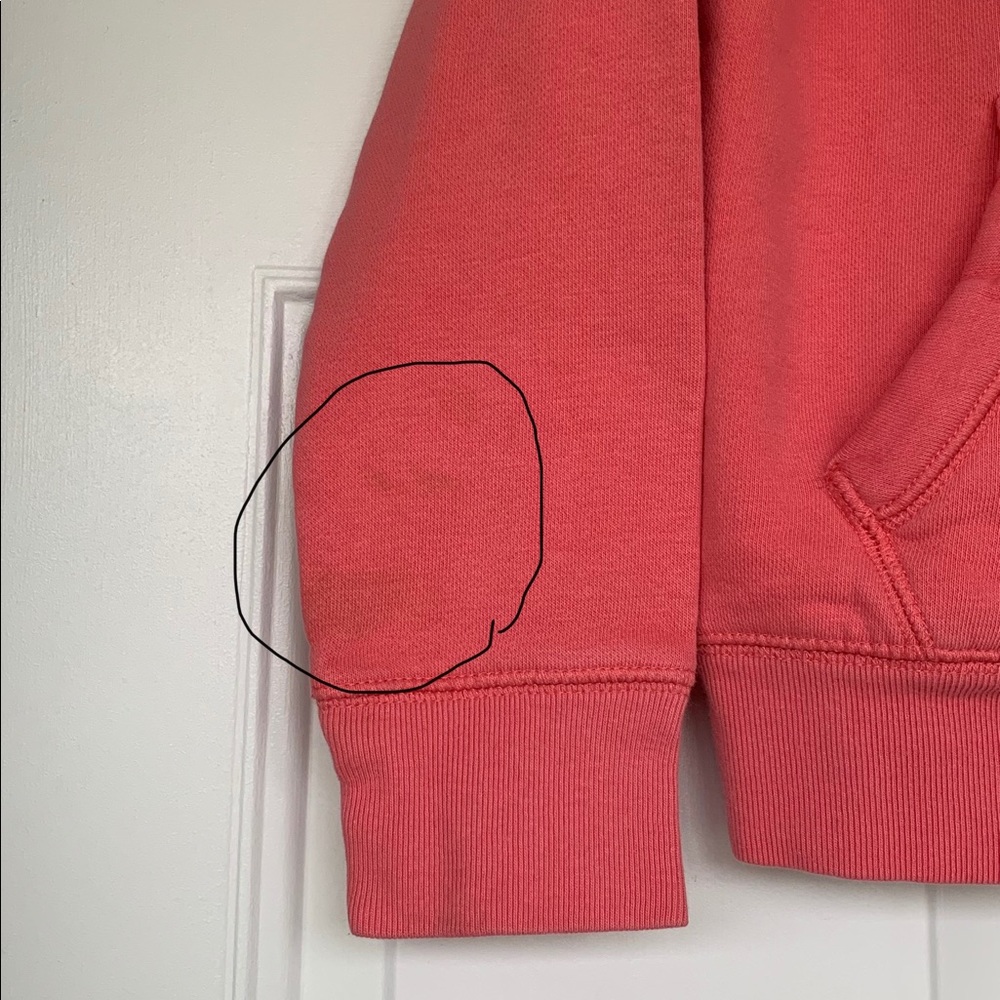 Gap Kids Hooded Jacket in Coral - size Medium - Picture 4 of 6